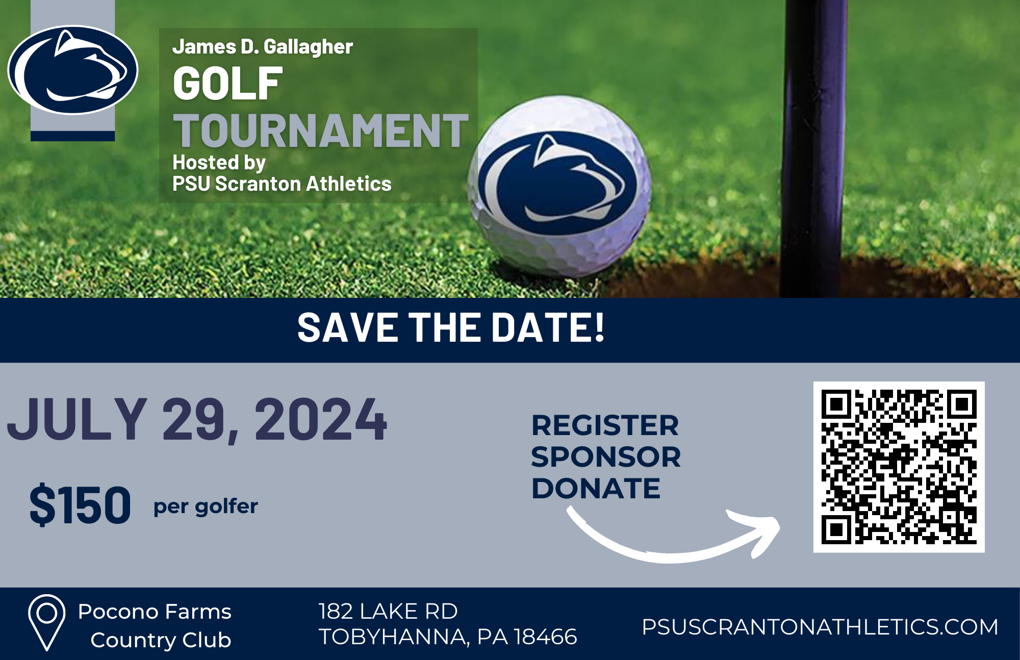 James D. Gallagher Golf Tournament set for July 29