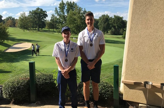 Tommy Gaudette and Casey Holman placed 3rd and 9th, respectively, at Penn State Fayette Invitational.