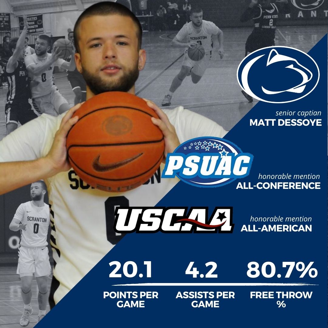 Matt Dessoye earns top honors after finishing out his senior season with a career 2,000 points