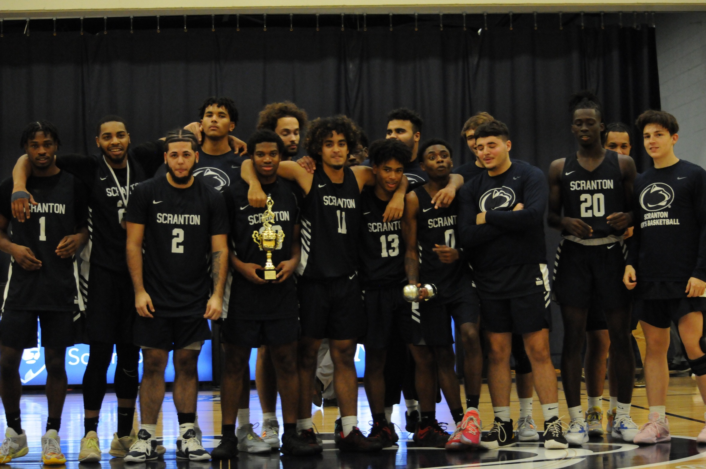 Penn State Scranton Lions Men’s Basketball Roars to a Tournament Championship